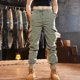 thumbnail image 3 of Pantalones multibolsillos para exteriores, pantalones cargo para hombre, color caqui, para senderismo, ajustados, multibolsillos, Y2k, pantalones casuales de calle de gran tamaño, moda, 3 of 5