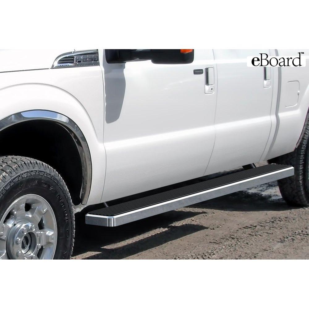5 silver eboard running boards for 19992016 ford f250/f350 super duty