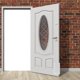 thumbnail image 1 of Greenadscape Tope Ajustable Para Puerta Interior Con Cuerda Elástica Para Acceso Fácil De Mascotas En Casa, 1 of 6