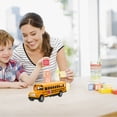 thumbnail image 6 of School Bus Model Buses Toys for Kids Toddler Boys Cars Push and Go Police Campus, 6 of 6