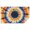 Orange Purple Blue, variant on Orange Purple Blue Tie Dye Mandala Pattern Rectangle Tablecloth 60"x84",Waterproof Polyester Rectangle Table Cloth, Wipeable Spillproof Polyester Tablecloth for Dining, Camping, Indoor and Outdoor