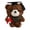 C, variant on Graduation Bandana Teddy Bear, Keychain Cute Small Stuffed Plush Doll, with Mortarboard Decorative Hanging Charm Ideal for Backpack Purse Handbag Decoration and Holiday Gift Giving, 6*3in, C