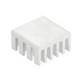 thumbnail image 4 of Uxcell 15x15x8mm Aluminum Heatsink Electronic Radiators for MOS IC Chip Silver Tone 20 Pack, 4 of 5
