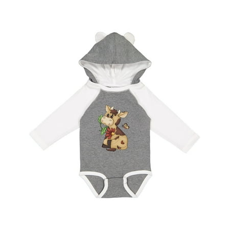 

Inktastic Corky Cow Gift Baby Boy Long Sleeve Bodysuit