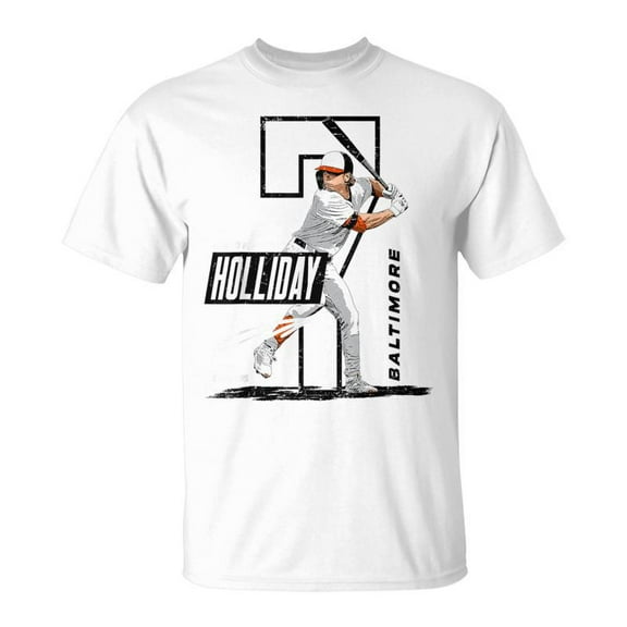 SR Jackson Holiday Baltimore Baseball Players Mlbhol3002 T-Shirt