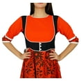 thumbnail image 7 of Bimba Orange Flaired Kurti Printed Cotton Kurta Indian Designer Clothing Dress, 7 of 7