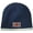 True Navy, variant on Crystal Union Jack Patch Performance Beanie Hat - Black