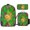 Color-1, variant on Vibrant Hibiscus Floral Summer Print 3Set Bags for TeenCasual Women Backpack Bookbag for Student