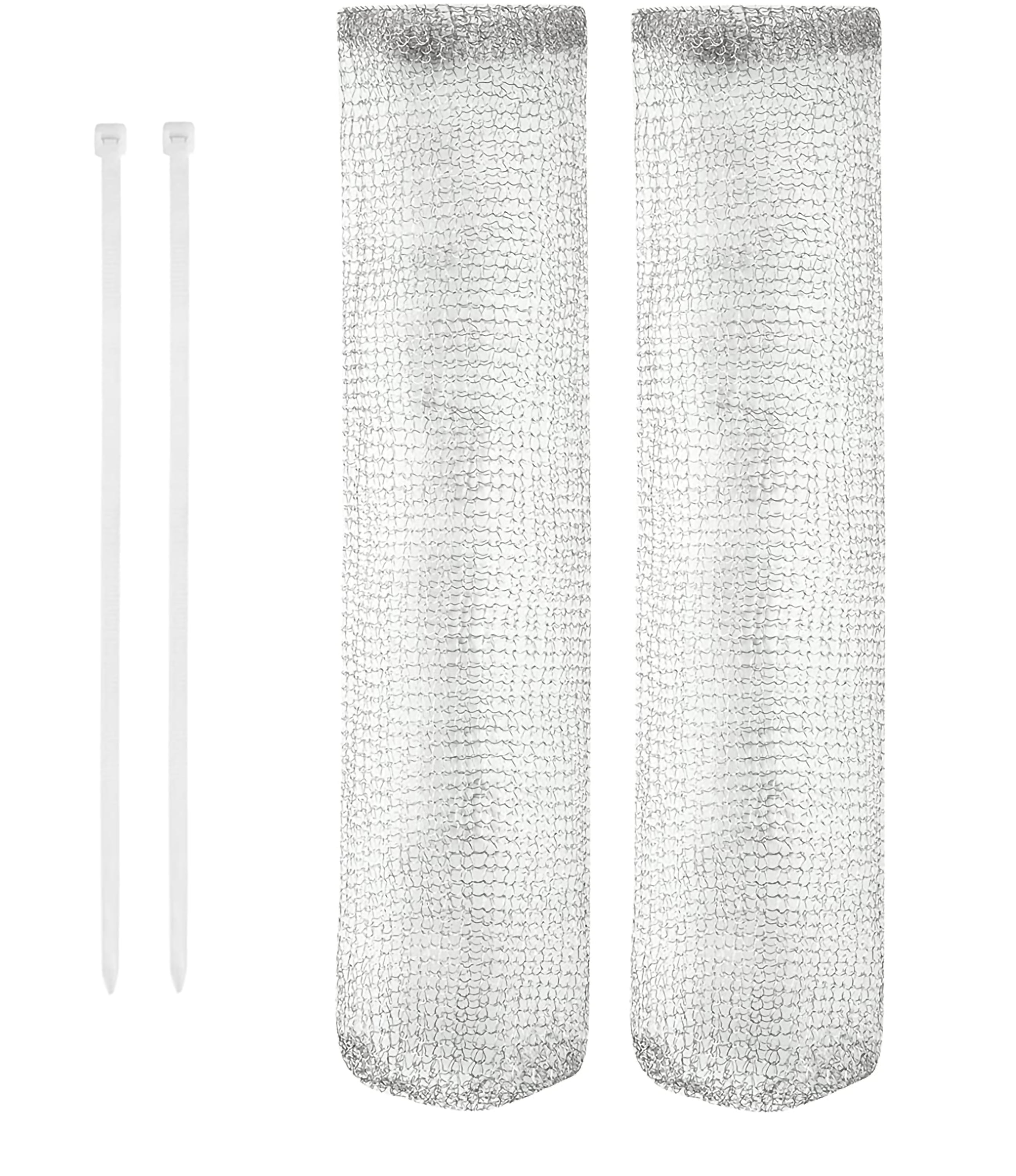 (3 pack) Mainstays Stainless Steel Mesh Lint Traps 2-Pack for Washer Hose Filter