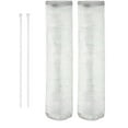 thumbnail image 3 of (3 pack) Mainstays Stainless Steel Mesh Lint Traps 2-Pack for Washer Hose Filter, 3 of 13