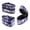 Purple Dream Flowers, variant on HELLHERO Leopard Print Design Portable Travel Steamer Storage Case Handheld Handle Gift, Bag Only
