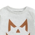 thumbnail image 7 of Gerichy Toddler Baby Girl Boy Halloween Sweatshirt Long Sleeve Pumpkin Shirt Crewneck Sweater Top 6 12 18 24 Months 2T 3T 4T Fall Clothes, 7 of 7