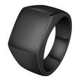 thumbnail image 1 of Anillo Dinheiro Simple de acero inoxidable, sencillo y versátil., 1 of 5