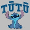 thumbnail image 2 of Women's Lilo & Stitch Sitting Cute Tutu Graphic T-Shirt, 2 of 4