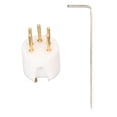 thumbnail image 2 of Turntable 5 Pin DIN Plug, Male Female Plug Connector 5 Pin Turntable Plug Connector Prevent Oxidation  for Record Player, 2 of 7