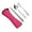 Pink, variant on Sunjoy Tech Cutlery Set with Zipper Bag Stainless Steel Travel Utensils Kit Fork Spoon Chopsticks Durable Storage Pouch for Home Restaurant Outdoor