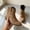 Khaki, variant on Women's Pointed Toe Ankle Boots Medium Heel Solid Color Suede Booties Casual Fashion Western Style Comfortable Block Heel Short Boots Khaki 4.5(35)