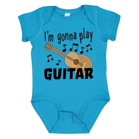 

Inktastic I m Gonna Play Guitar- Music Gift Baby Boy or Baby Girl Bodysuit