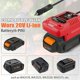 thumbnail image 3 of Mini Cargador de Batería para Worx 6Pin 20V para Auto, para Worx 20V Cargador de Batería de 6 Pines Reemplazo para Vehículo con Enchufe para Encendedor de Cigarrillos (sin Batería), 3 of 10