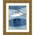 thumbnail image 1 of Lee, Judson 11x14 Gold Ornate Wood Framed with Double Matting Museum Art Print Titled - Blue and Gold, 1 of 4
