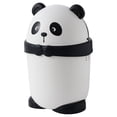 thumbnail image 4 of Lovely Mini Trash Bin Trash Container Cartoon Panda Garbage Can Cartoon Waste Can For Home, 4 of 6