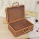 thumbnail image 2 of Caja de Picnic tejida de ratán con pegamento, bolsa de almacenamiento, caja de almacenamiento de utilería para fotos Vintage, caja de azúcar con maleta de regalo, 26x17x11cm, 2 of 5