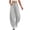 A-Light Gray, variant on Barrel Sweatpants Women Wide Leg Baggy Sweat Pants Workout Gym Casual Pants with Pockets,Floral Gray,M