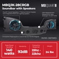 thumbnail image 3 of MB Quart Dual 8" Coaxial Speakers for 2007-2018 Jeep Wrangler JK, 140W Power, 3 of 14