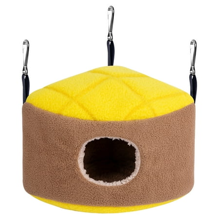 Bird Hammock for Cage SmallAn1ma1sPlush Hideaway Cave House for Small Parrots