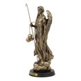 thumbnail image 2 of 8.25"H Catholic Church Saint Archangel Raphael With Staff & Healing Oil Figurine, 2 of 4