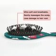 thumbnail image 5 of Dark Green Christmas Tree and House Pattern Hair Brush,Girls Detangling Hair Brush,Glide Through Tangles with Ease for Wet & Dry Hair,8.8"X2.8", 5 of 7