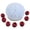 B, variant on White Raspberry Silicone Molds,White Molds for Cupcakes Topper Decorating Raspberry Icecube Silicone Mold,Cake Decoration Mould Supplies for Chocolates,Jellies and Cheese