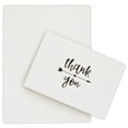 thumbnail image 6 of 48-Pack Black and White Thank You Cards with Kraft Paper Envelopes for Graduation, Wedding, Birthday, Baby Shower, Blank Inside, Assorted Simple Vintage-Style Designs (4x6 In), 6 of 8