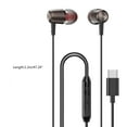 thumbnail image 5 of YongCo USB C Headphone with in Line Control Earphone Noise Canceling in-Ear Headset, 5 of 13