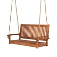 thumbnail image 3 of East Green Hayden Porch Swing, 4-foot, White Paint, 3 of 11