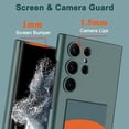 thumbnail image 4 of Wrist Strap Case Compatible Galaxy S23 Ultra Stand Case for Women Men,Ultra-Thin Hard Shockproof PC + PU Leather Wristband Cover Phone Case for Samsung Galaxy S23 Ultra Case with Kickstand Green, 4 of 12