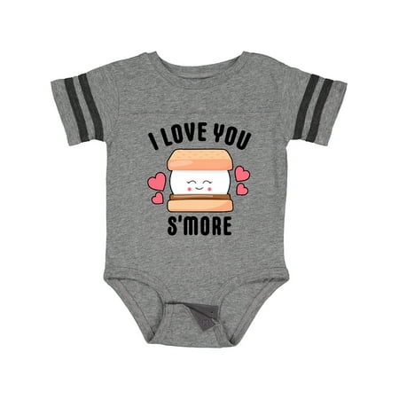 

Inktastic I Love You Smore with Cute Food Valentine Gift Baby Girl Bodysuit
