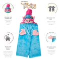 thumbnail image 4 of Trolls Poppy Kids Hooded Throw, Wearable Plush, Blue, 4 of 7
