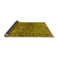 thumbnail image 2 of Ahgly Company Indoor Square Oriental Yellow Industrial Area Rugs, 4' Square, 2 of 4