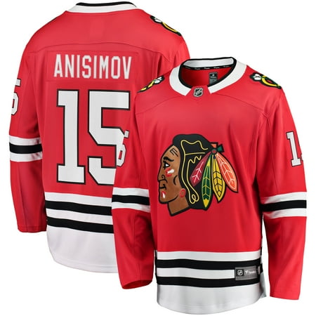 Artem Anisimov Chicago Blackhawks Fanatics Branded Youth Breakaway Player Jersey - (Best Player On Chicago Blackhawks)