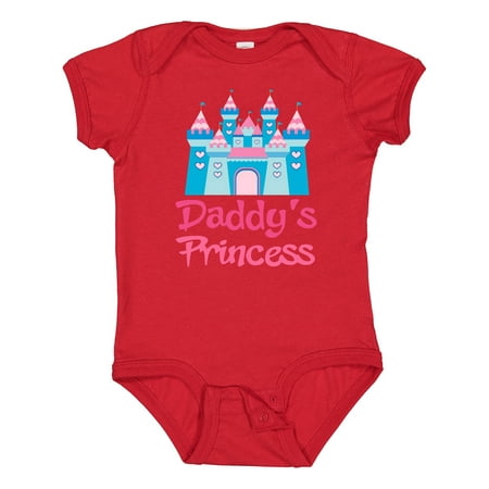 

Inktastic Princess (Daddy s) Girls Baby Bodysuit