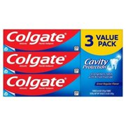 Colgate Cavity Protection Toothpaste With Fluoride, 6 Oz, Pack Of 3 Packaging May Vary - Pack of 2