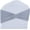 Grey, variant on 30PCS Premium Spandex Chair Sashes with Buckle Slider, Universal Stretch Chair Cover Bands for Wedding, Party, Banquet, Reception Decoration, Grey