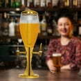 thumbnail image 5 of 3L Dual Faucet Beverage Dispenser, Portable 0.79 Gal Beer Dispenser with Two Faucets, Beverage Tower Server with Built-in Ice Container&Seven-Color Light, for Party & Bar Use, 5 of 7