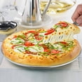thumbnail image 5 of 2X 10 Inch Pizza Pan Set of 2, Stainless Steel Round Baking Trays, Crisper Oven for Serving,, 5 of 6