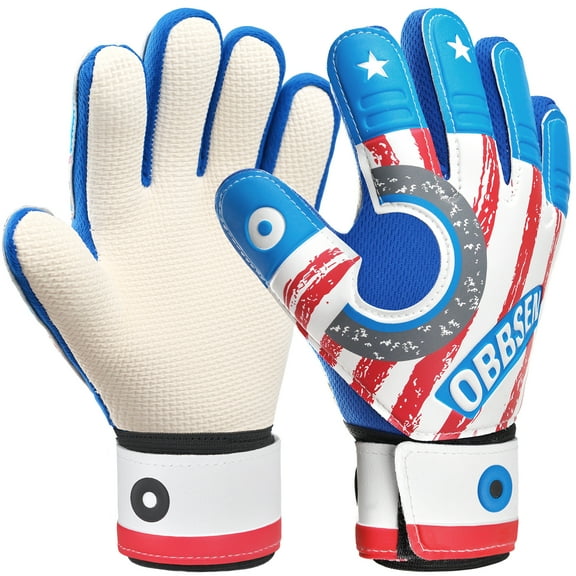 Obbsen Soccer Goalie Gloves for Kids, Youth Soccer Goalkeeper Gloves, Men/Women/Boys/Girls