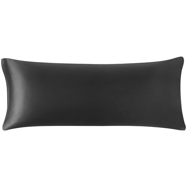 Unique Bargains Taies d'Oreiller en Satin Doux avec Fermeture Éclair 1 Pce