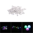 thumbnail image 1 of Lote De 100 Piezas De Luces LED De Bola Redonda Que Cambian De Color Para Decoración De Fiesta De Navidad, Peso Ligero, Forma Linda, Luces De Globo De Bola De Plástico, 1 of 7
