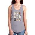 thumbnail image 1 of Doggos And Puppers I Racerback Tank Women -June Erica Vess Designs, Female x-Small, 1 of 4