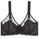 thumbnail image 2 of HongQid Wireless Seamless Mesh Bra for Women with Support - Underwire V Neck Push Up Bras for Women, 2 of 8